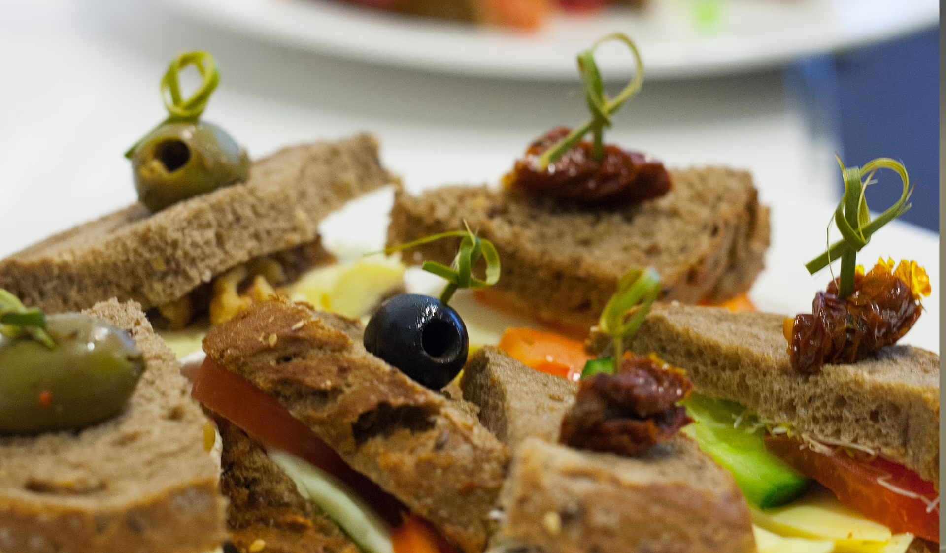Verzorgde lunch tijdens een vergadering bij Sekondant
